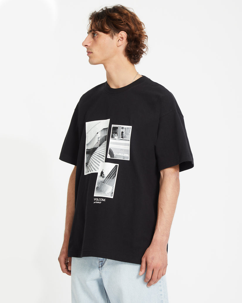 T-shirt Pfanngles - BLACK