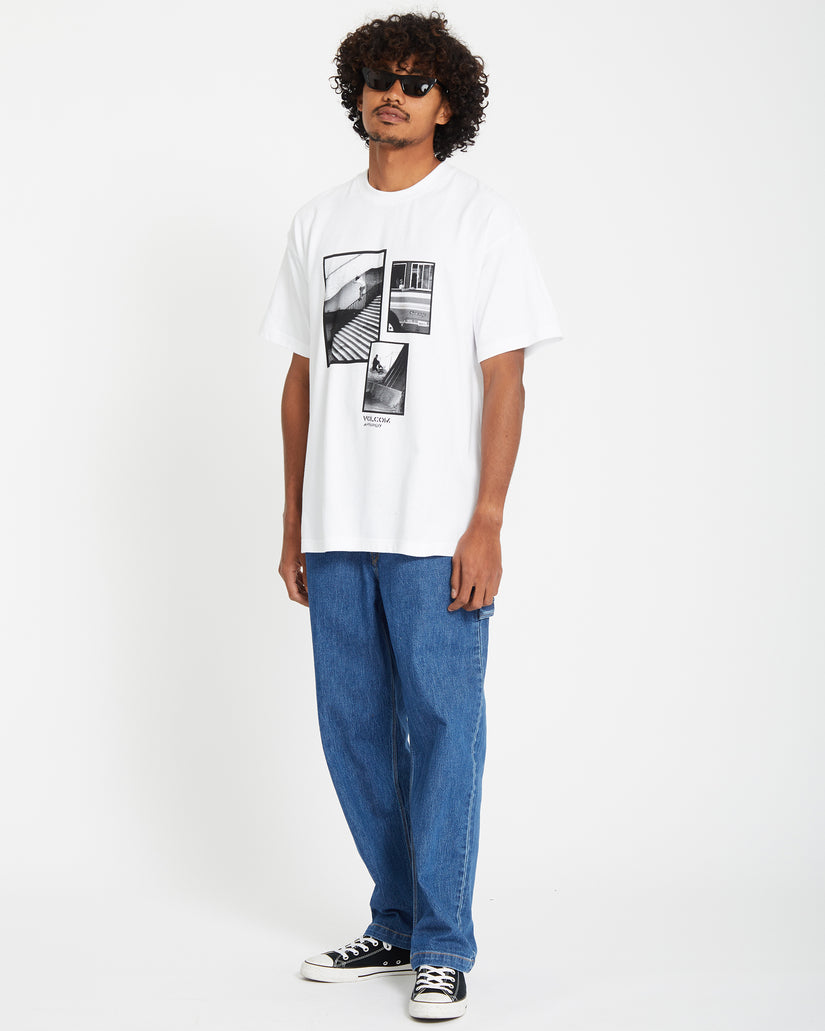 T-shirt Pfanngles - WHITE