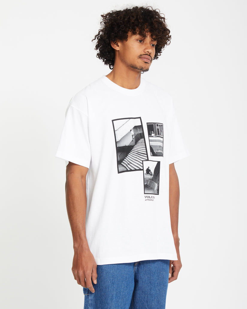 T-shirt Pfanngles - WHITE