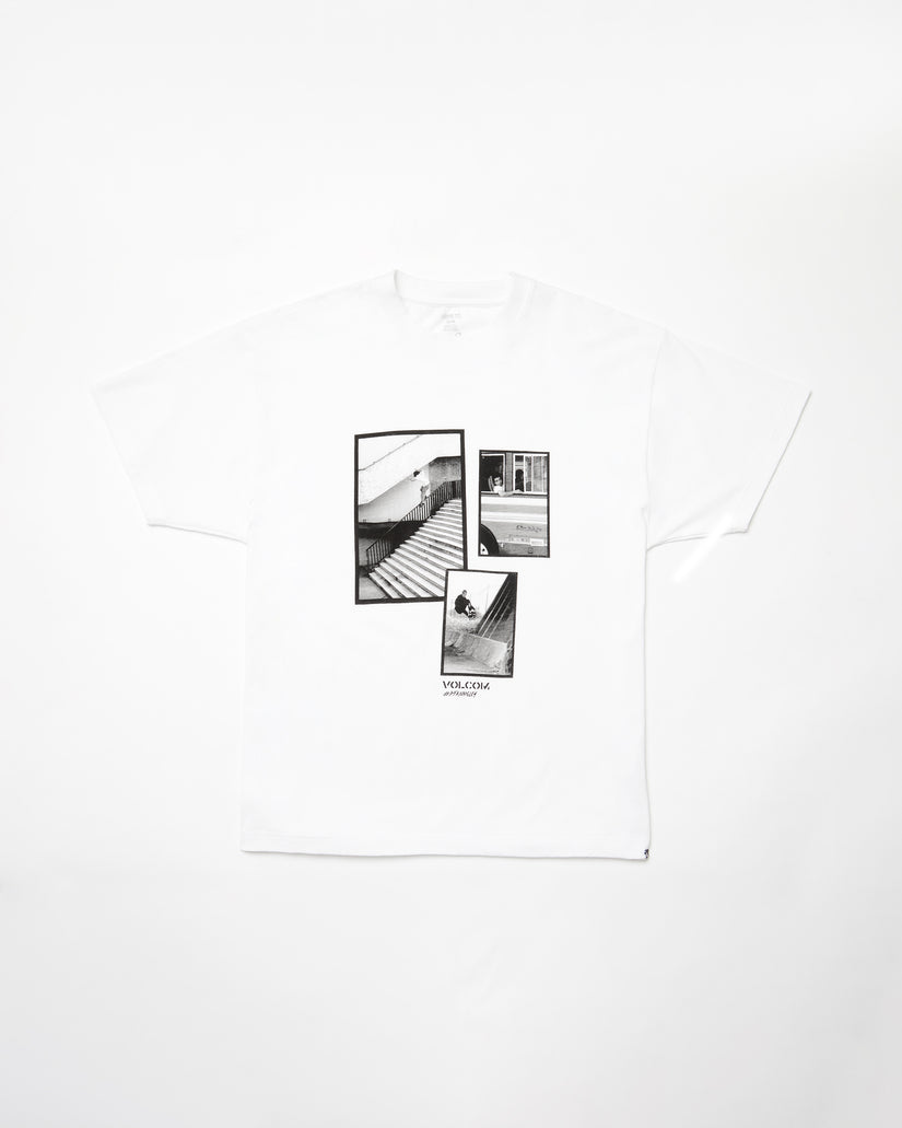 T-shirt Pfanngles - WHITE