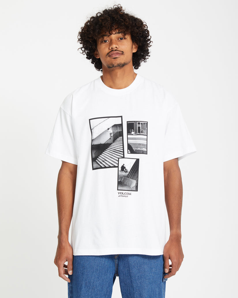 T-shirt Pfanngles - WHITE