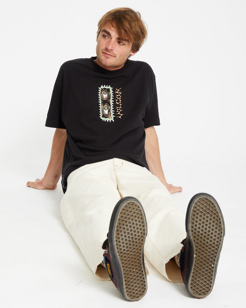 T-shirt Eye Rust - BLACK