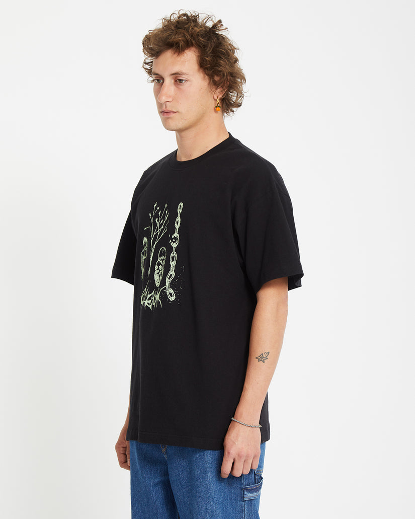 T-shirt Poetic Dess - BLACK