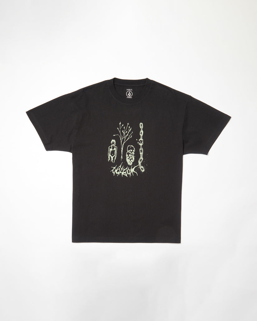 T-shirt Poetic Dess - BLACK