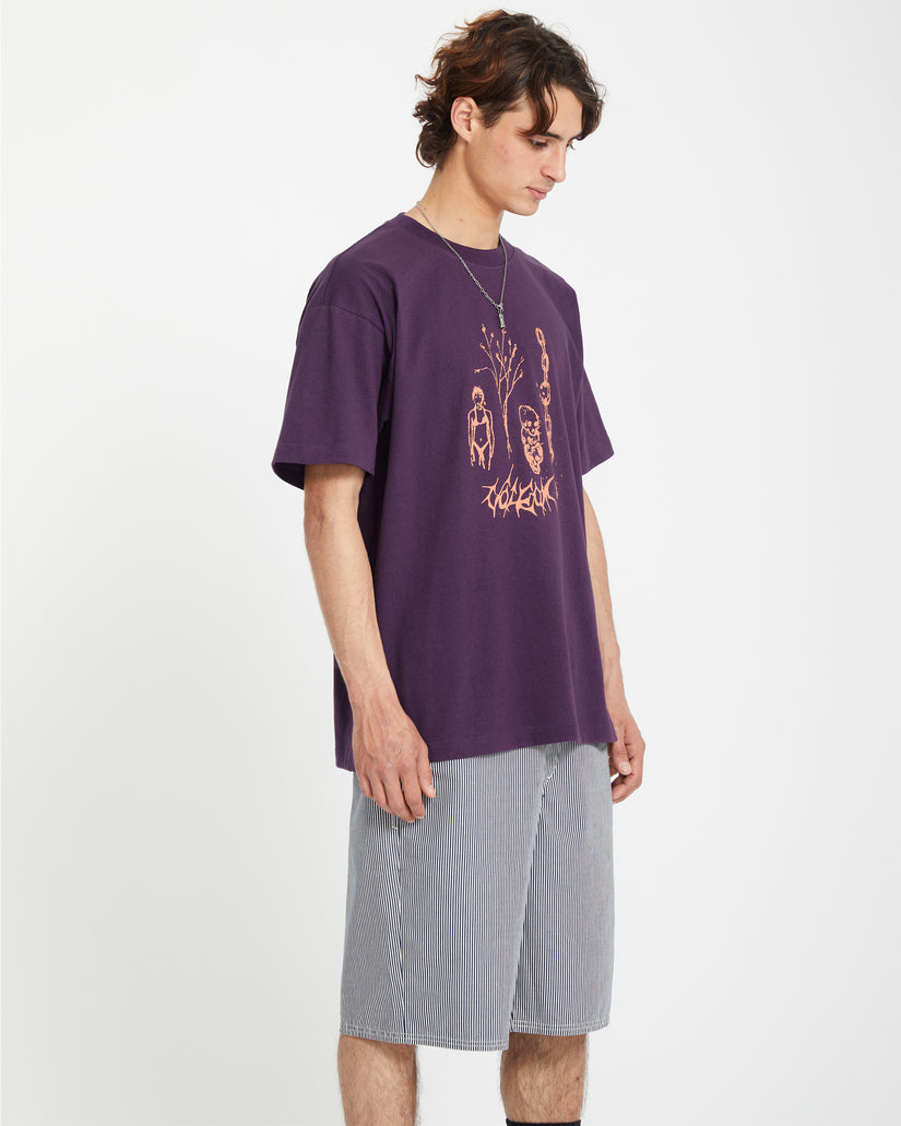 T-shirt Poetic Dess - GRAPE ROYALE