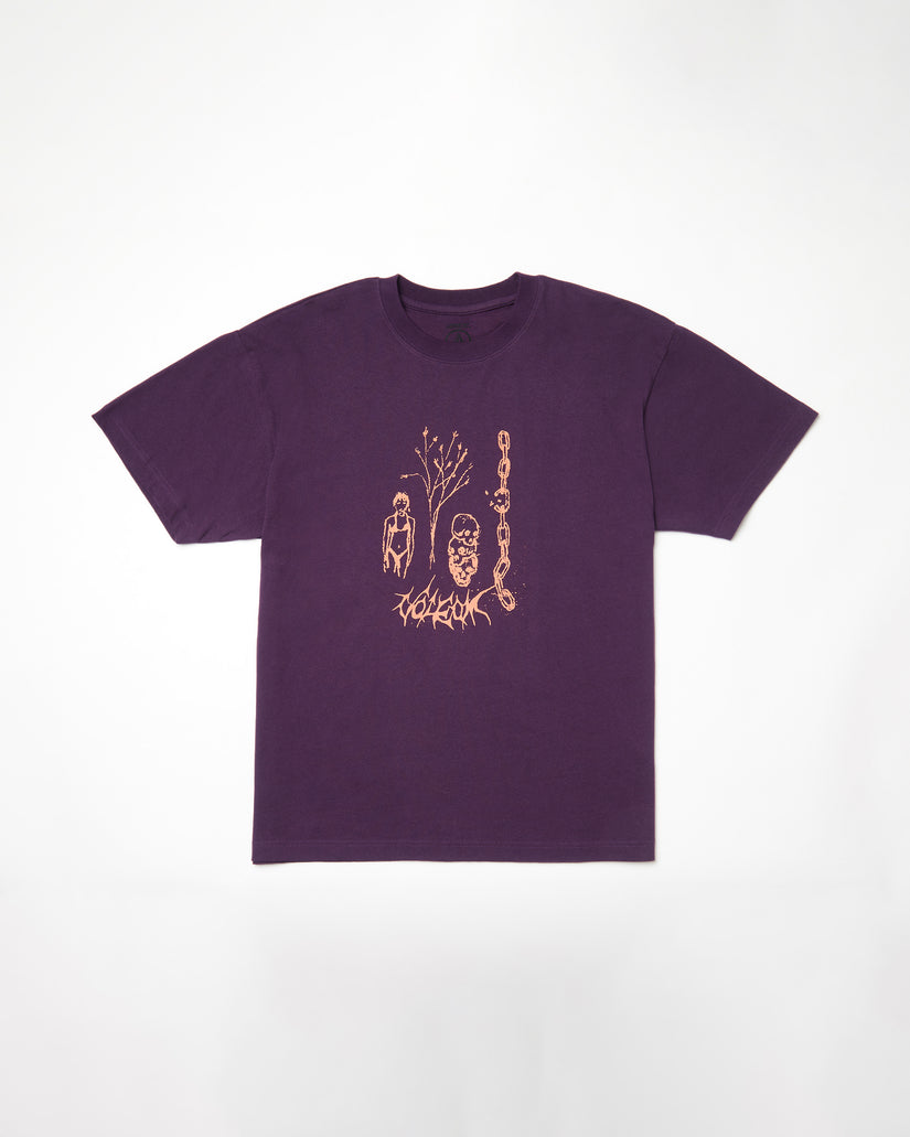 T-shirt Poetic Dess - GRAPE ROYALE