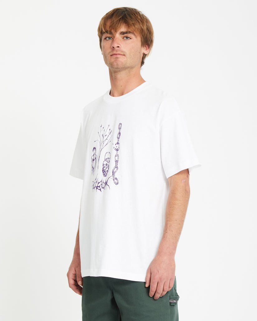 T-shirt Poetic Dess - WHITE