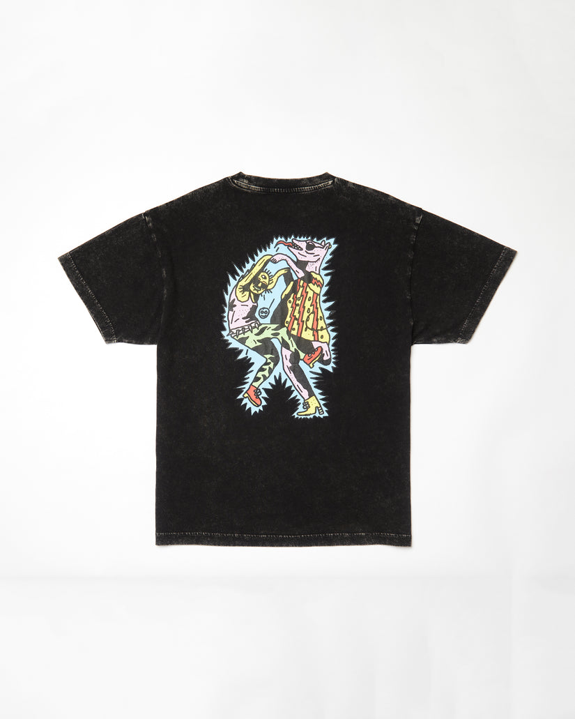 T-shirt Bob Mollema 1 - LIGHT ACID BLACK