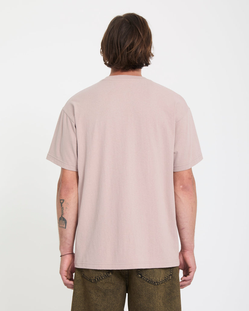 T-shirt Issam Auptel - Bark Brown