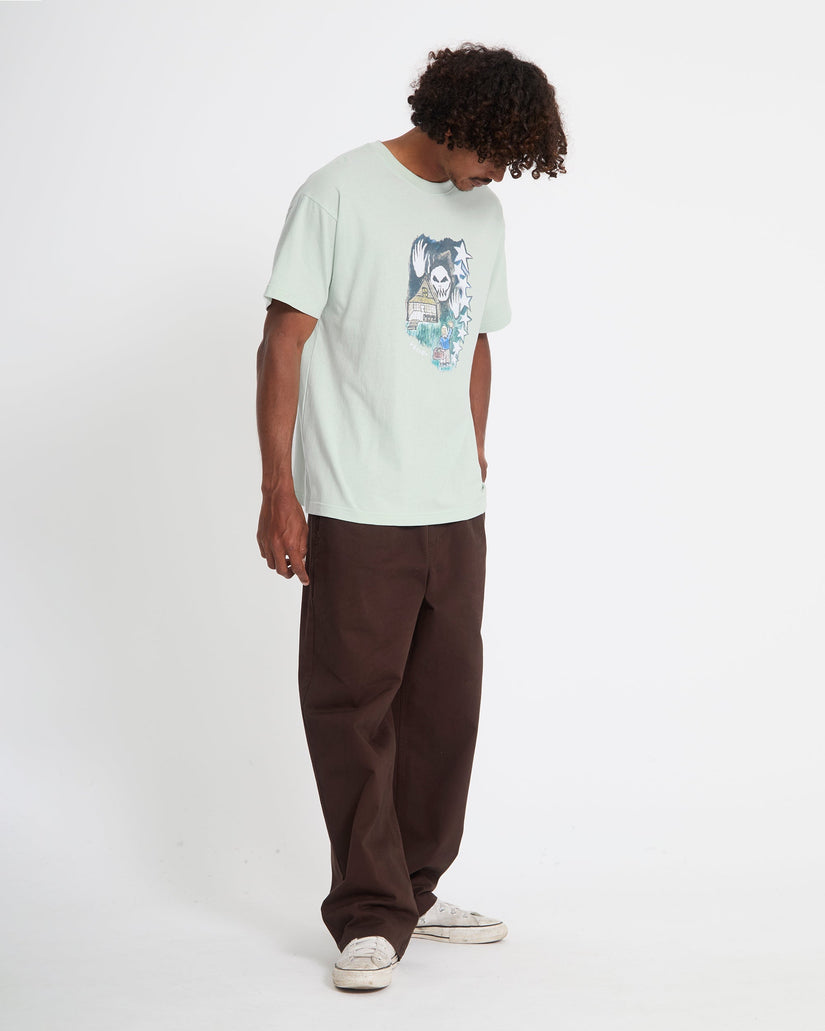 T-shirt Issam Auptel - Pale Aqua