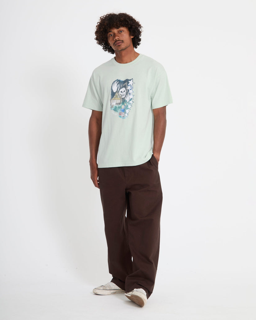 T-shirt Issam Auptel - Pale Aqua