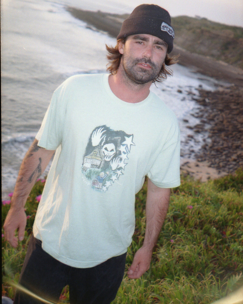T-shirt Issam Auptel - Pale Aqua