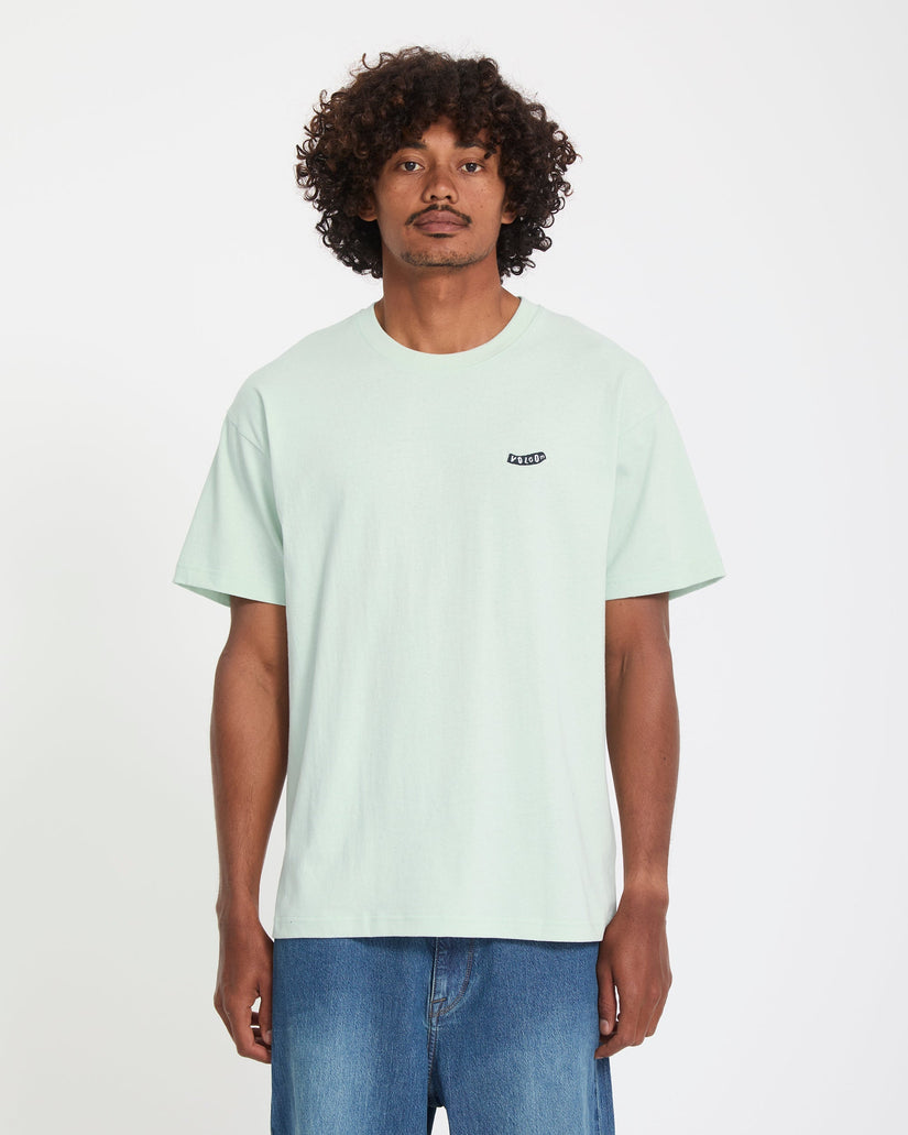 T-shirt Pistol Stone - Pale Aqua
