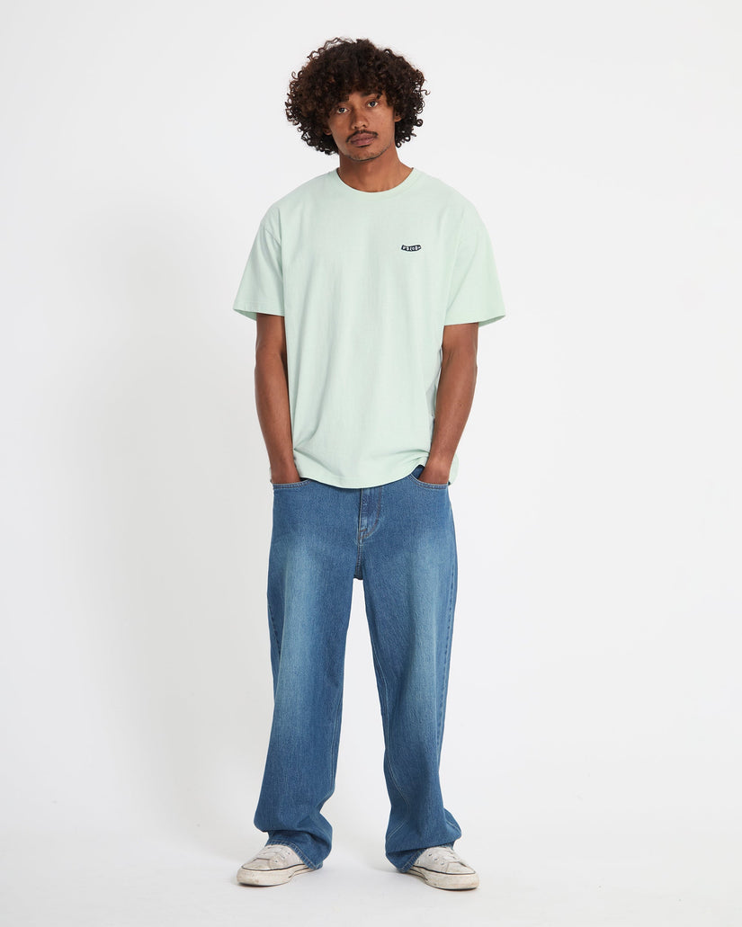 T-shirt Pistol Stone - Pale Aqua