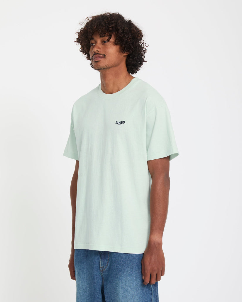 T-shirt Pistol Stone - Pale Aqua