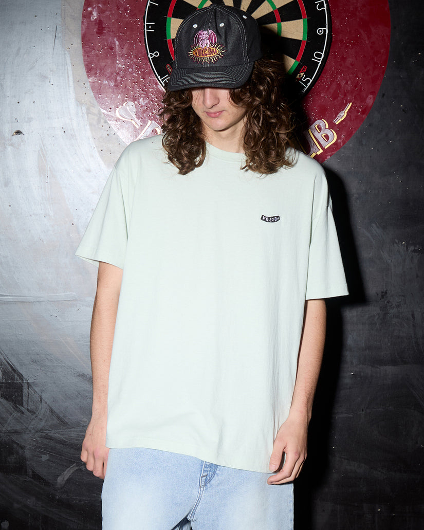 T-shirt Pistol Stone - Pale Aqua