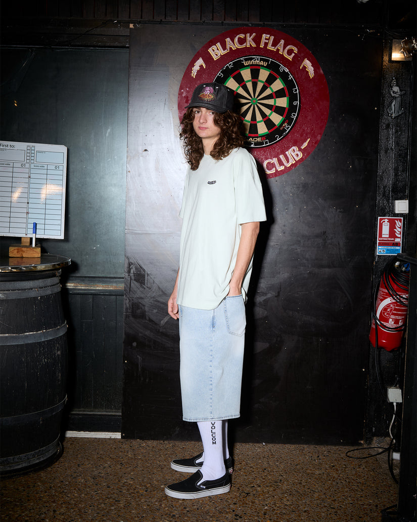 T-shirt Pistol Stone - Pale Aqua