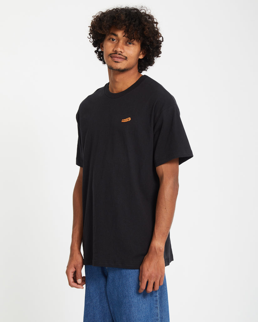 T-Shirt Pistol Stone - Black