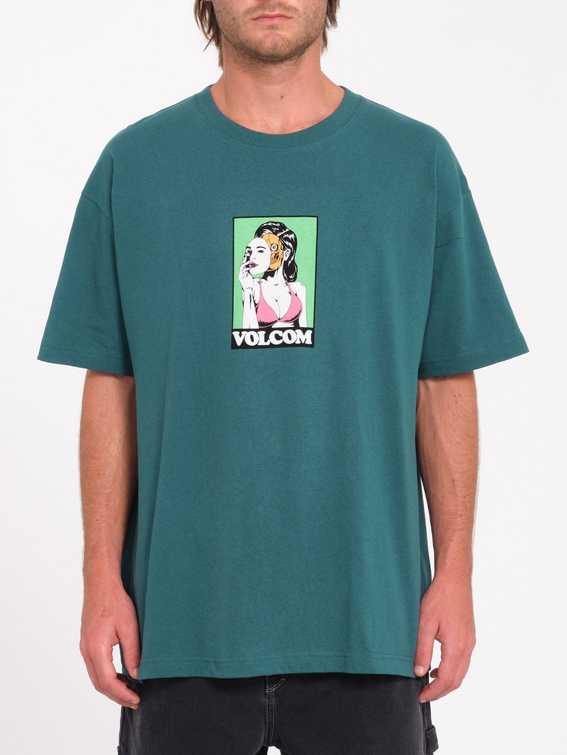 T-shirt Underfaced - EVERGREEN
