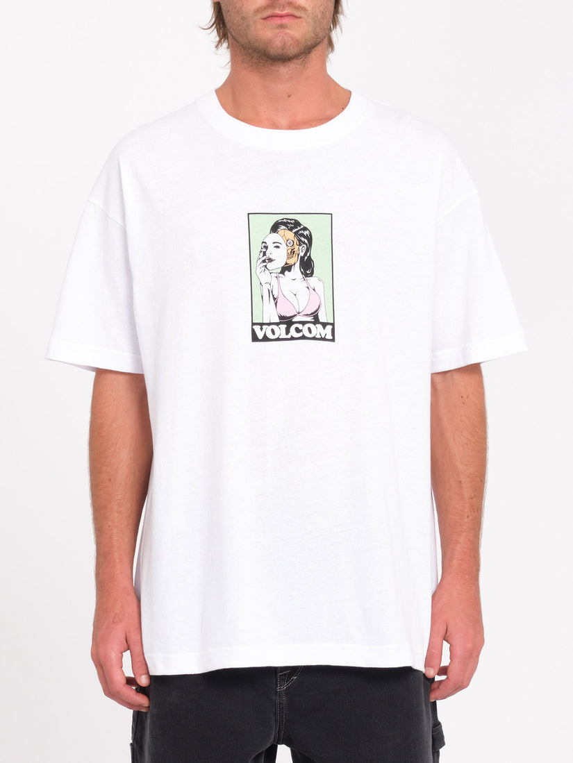 T-shirt Underfaced - WHITE