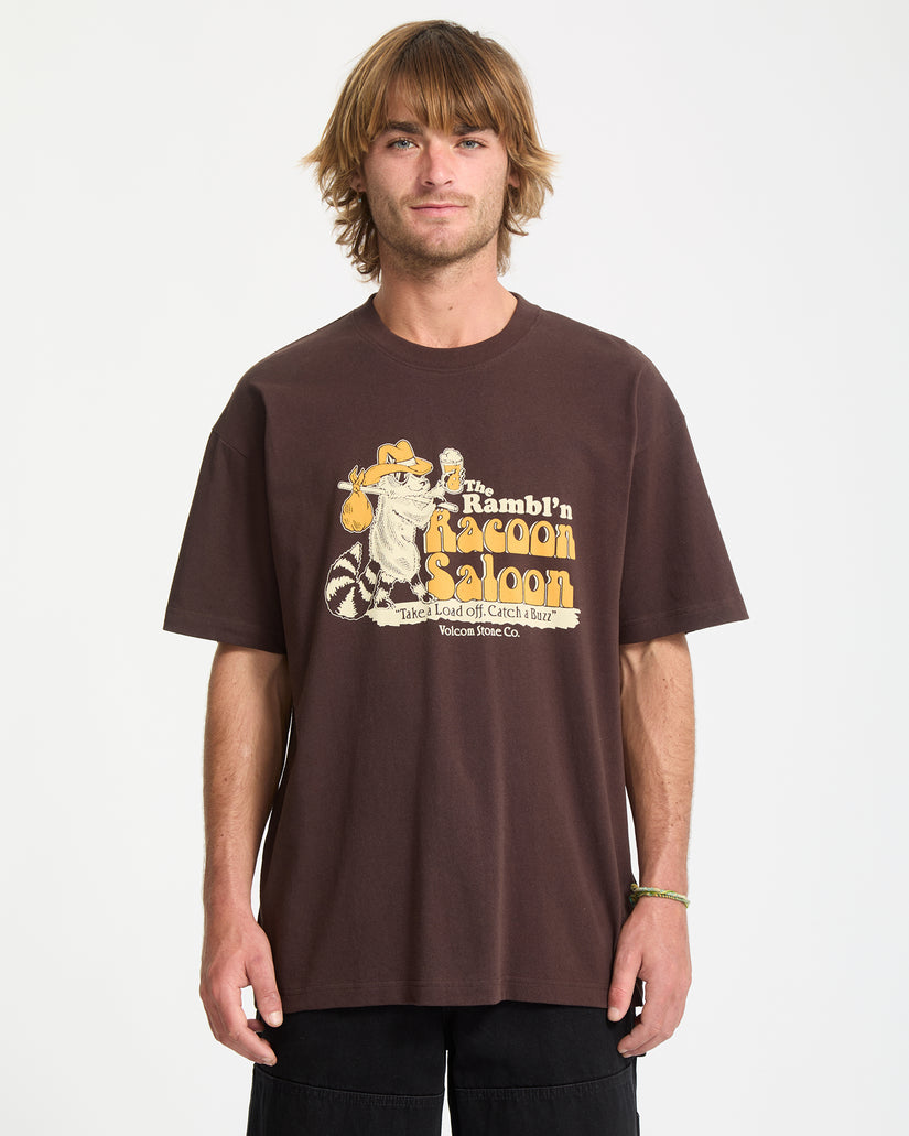 T-Shirt Racoon - Cacao
