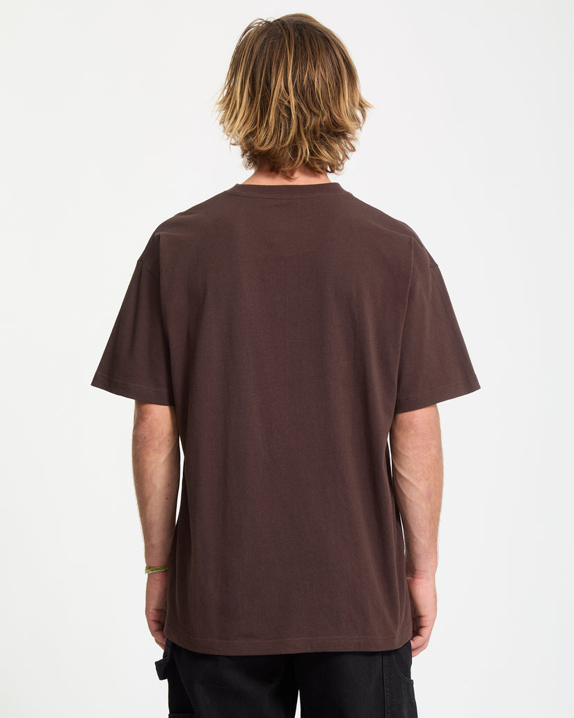 T-Shirt Racoon - Cacao