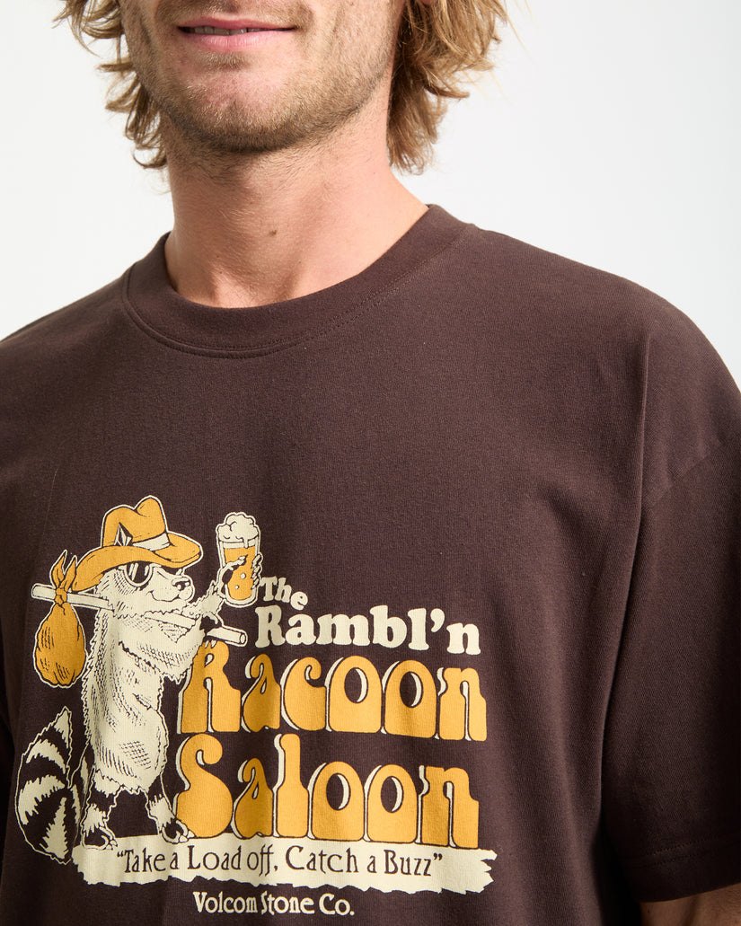 T-Shirt Racoon - Cacao