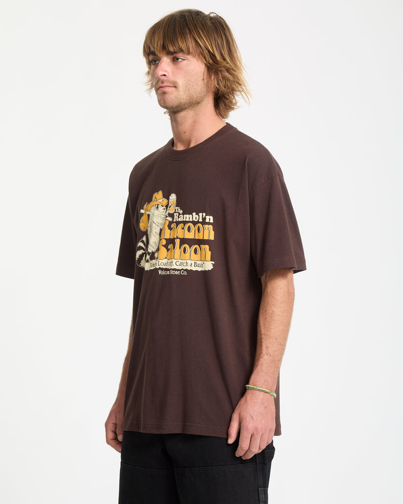 T-Shirt Racoon - Cacao