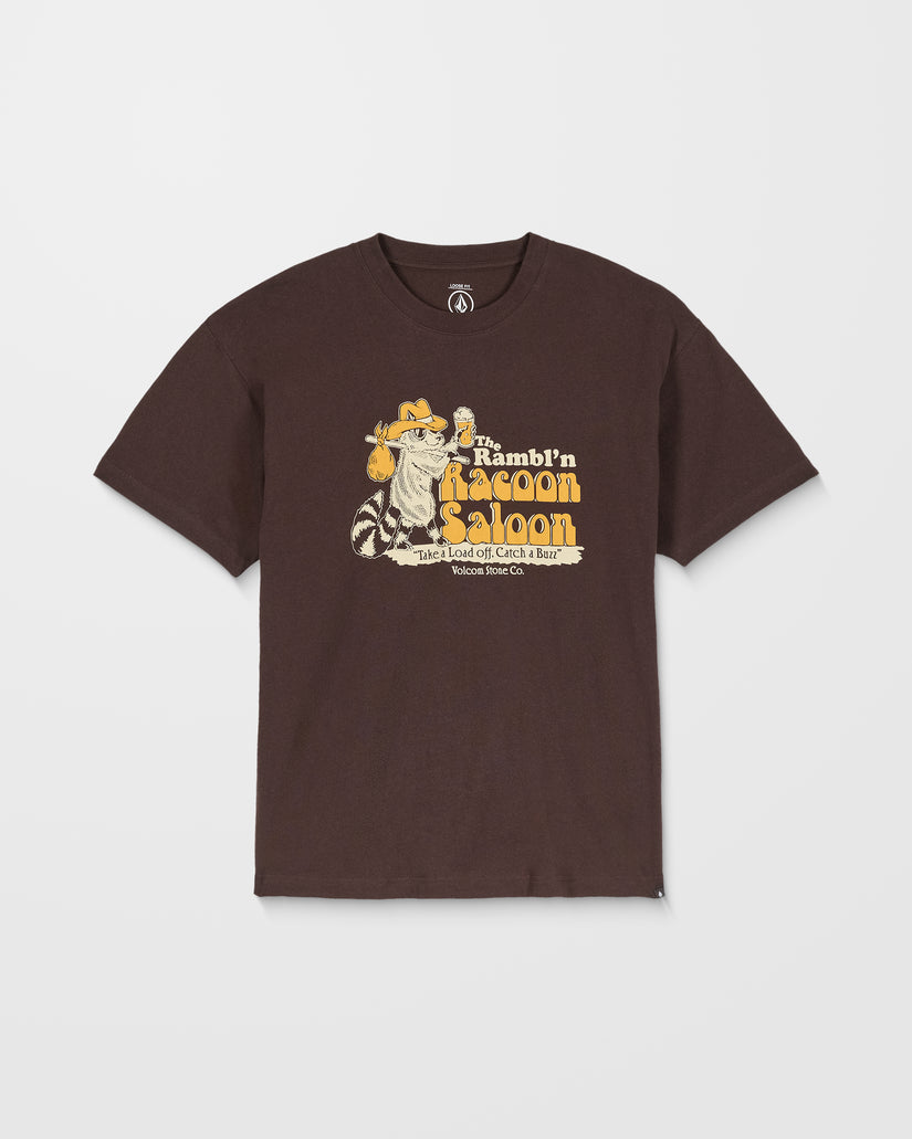 T-Shirt Racoon - Cacao