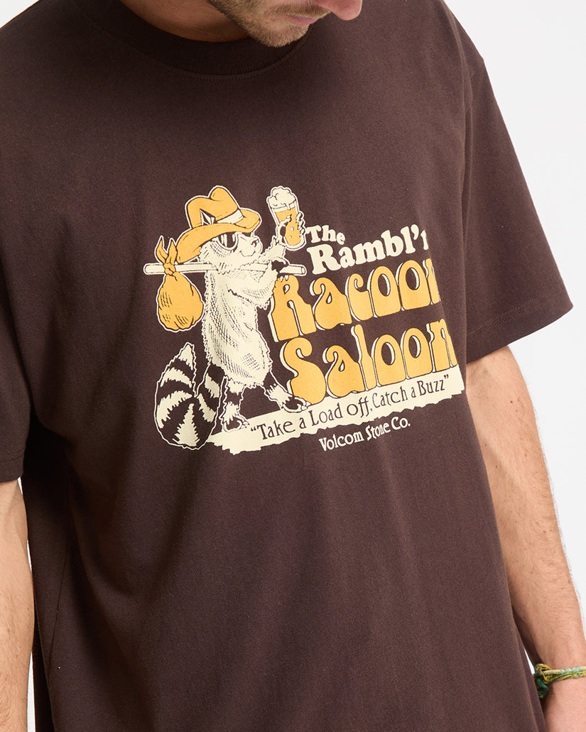 T-Shirt Racoon - Cacao