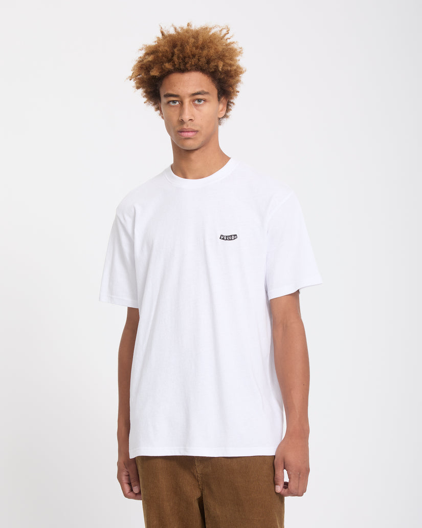 T-shirt Pistol Stone - White