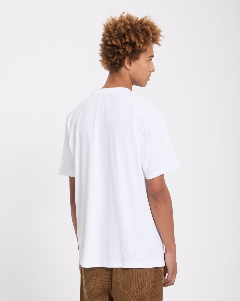 T-shirt Pistol Stone - White