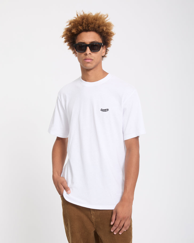 T-shirt Pistol Stone - White