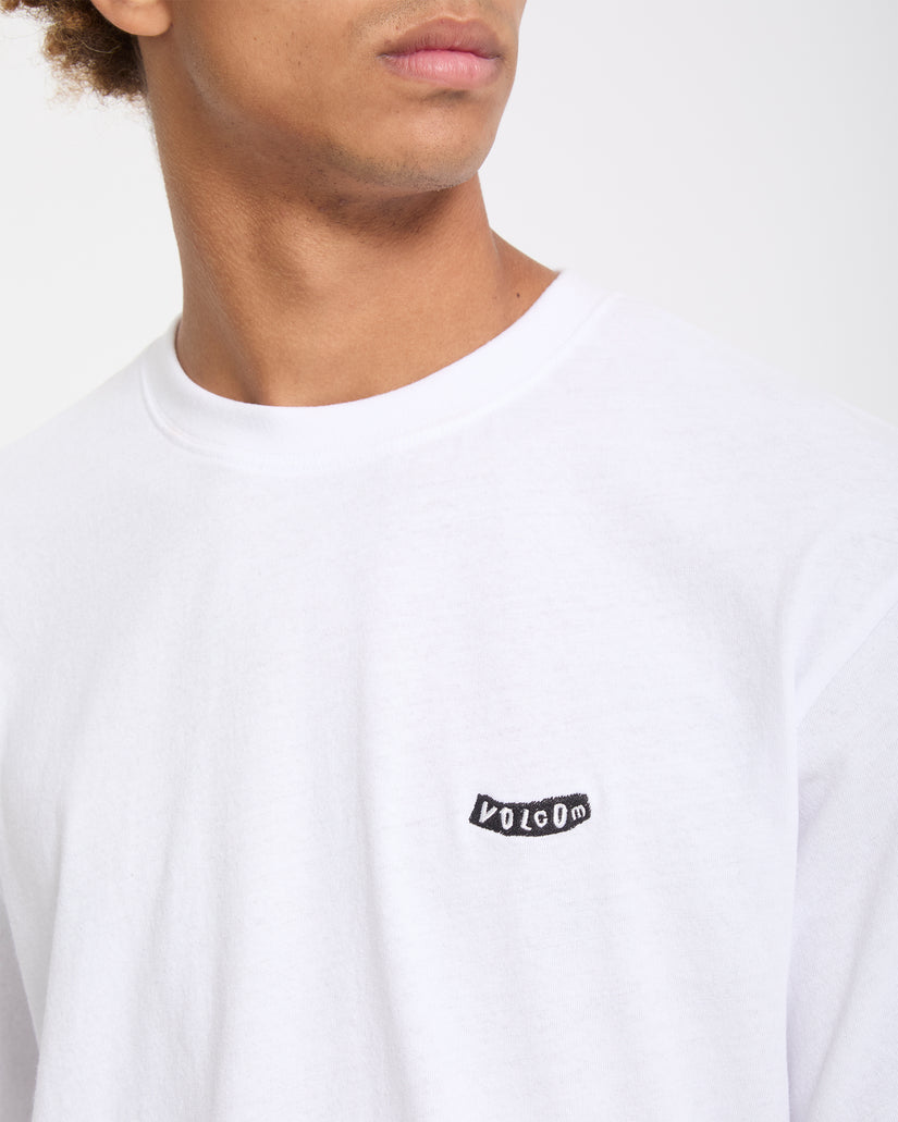 T-shirt Pistol Stone - White