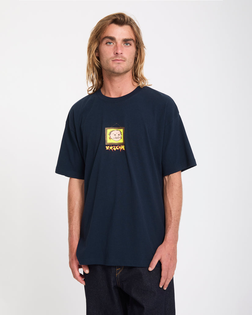 T-shirt Wise Boi - Marine