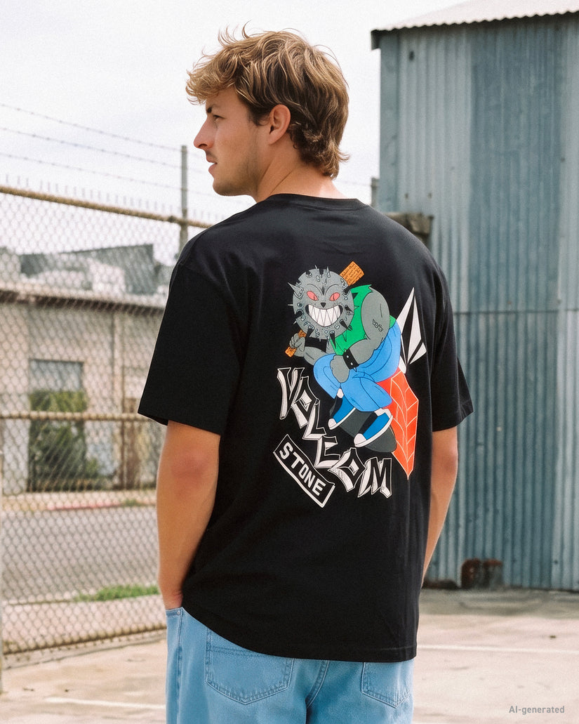 T-shirt Sk8 Break - Black