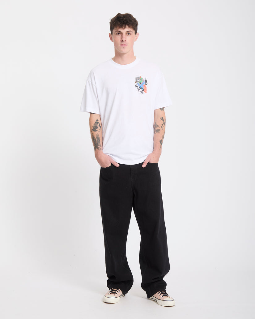 T-shirt Sk8 Break - White
