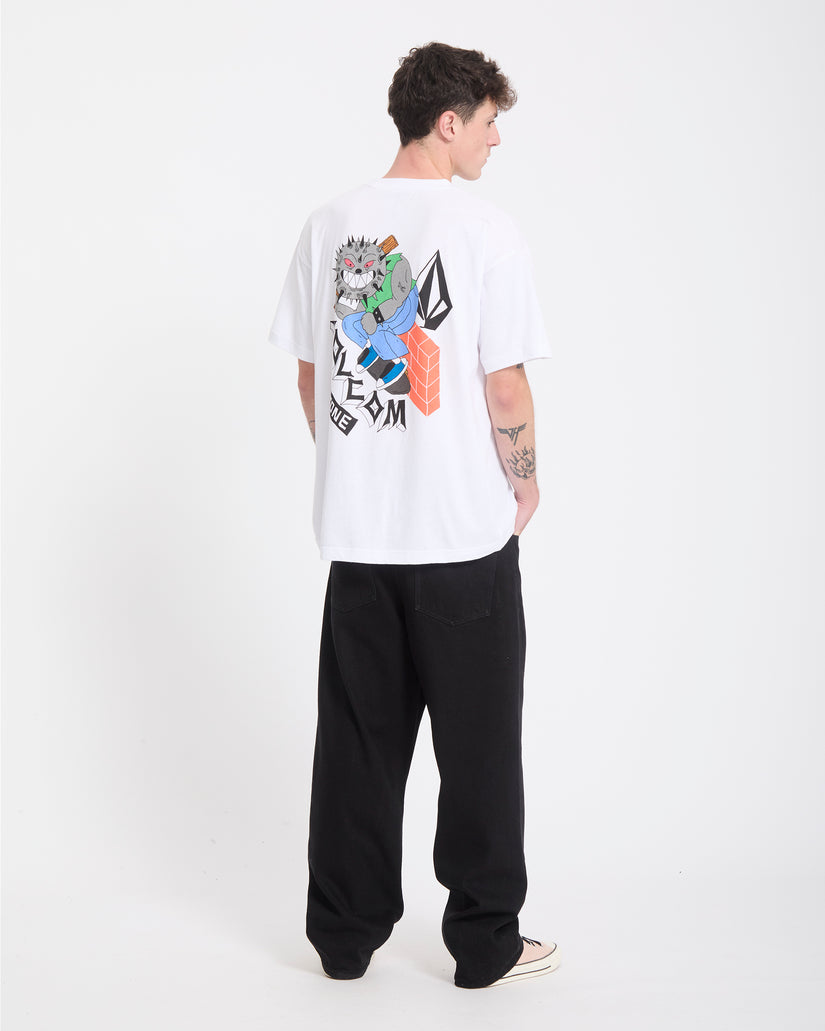 T-shirt Sk8 Break - White