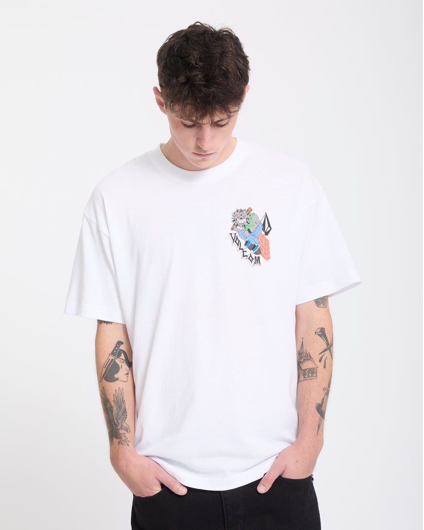 T-shirt Sk8 Break - White