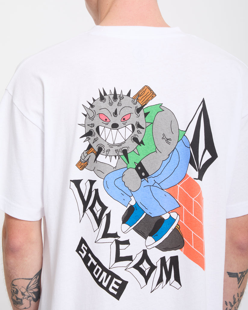 T-shirt Sk8 Break - White