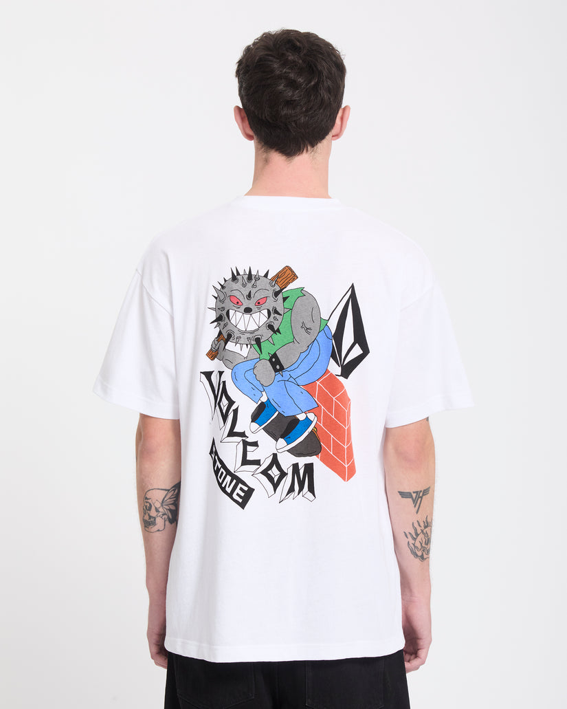 T-shirt Sk8 Break - White