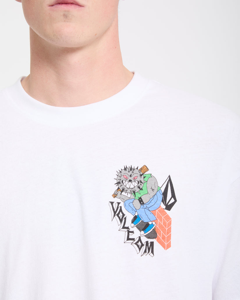 T-shirt Sk8 Break - White