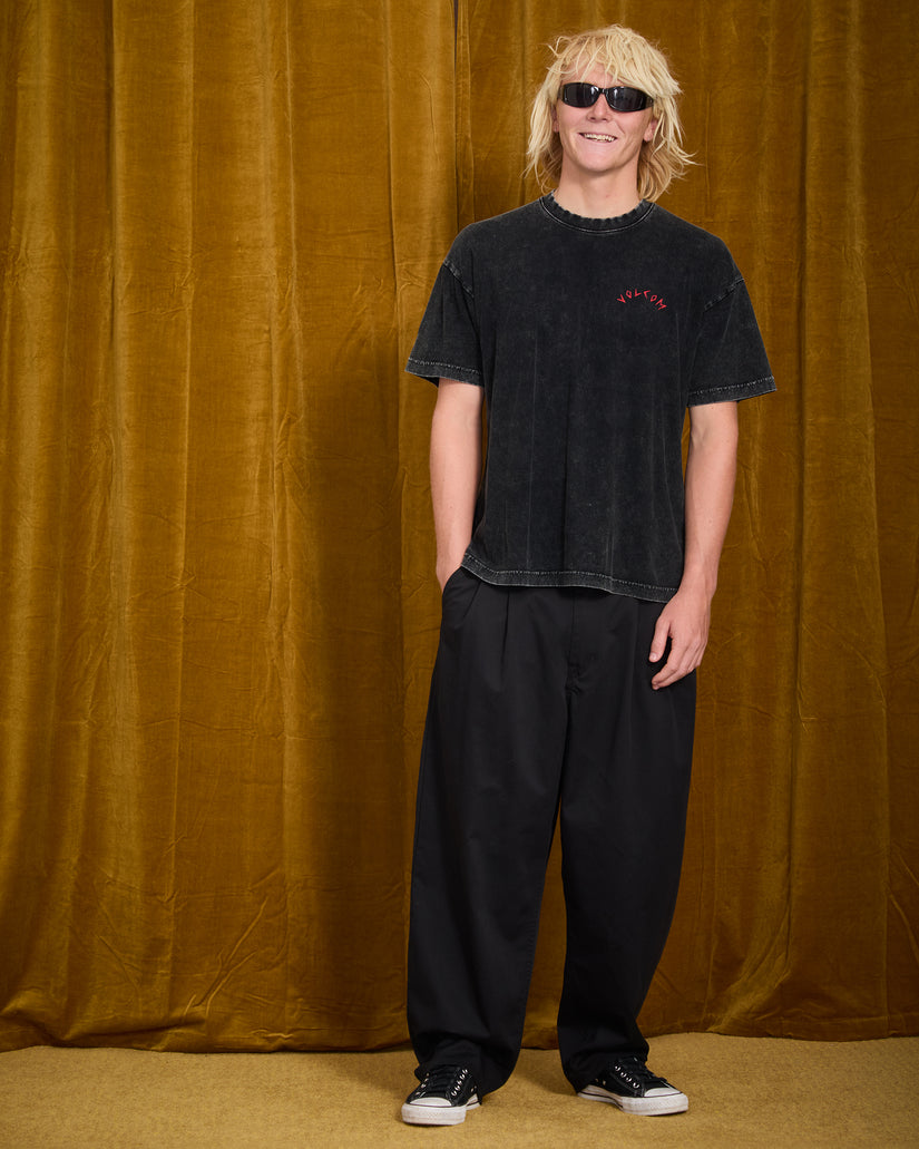 T-shirt Wrong Angel - Light Acid Black