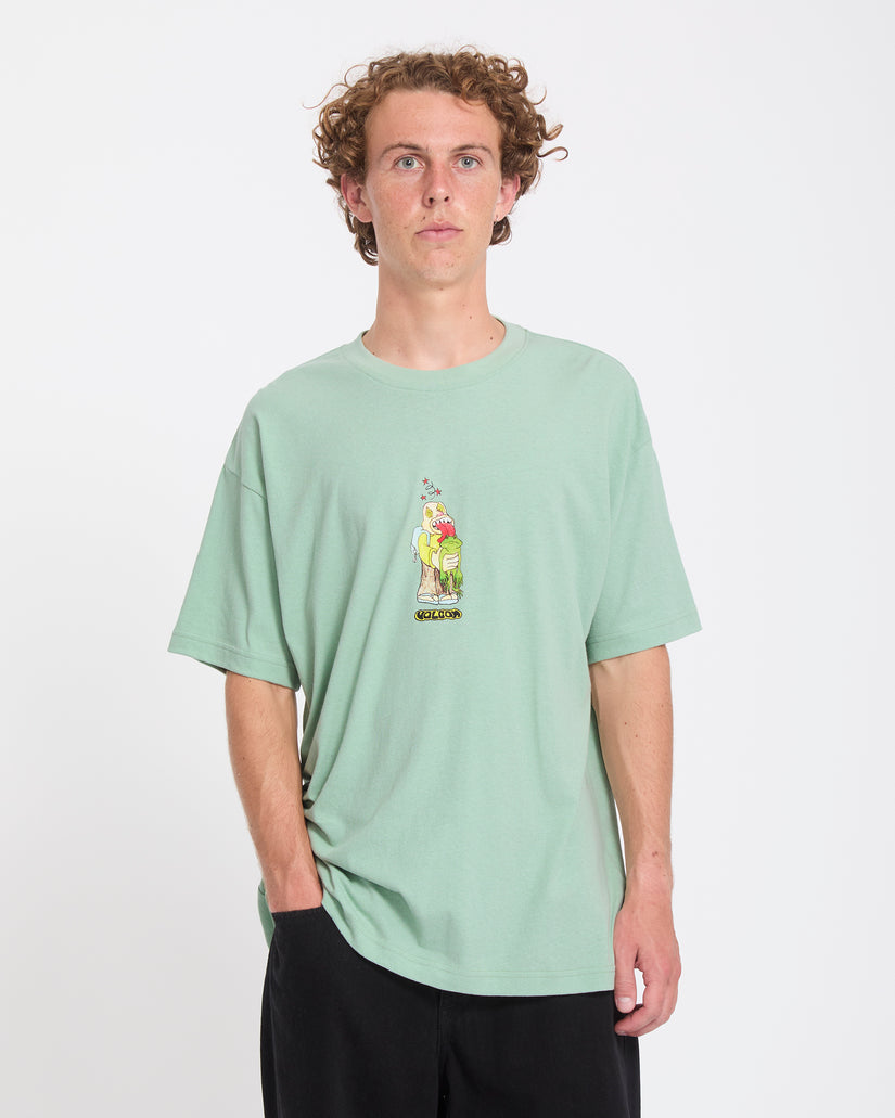 T-shirt Acid Frog - Ice Green