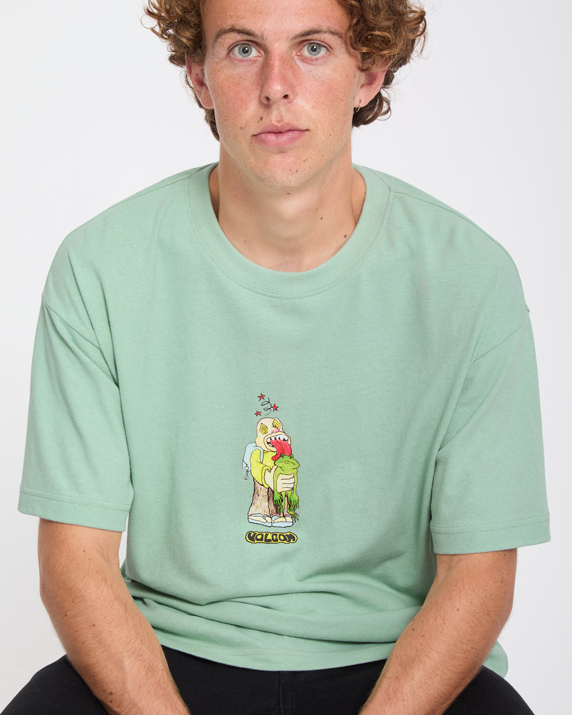 T-shirt Acid Frog - Ice Green