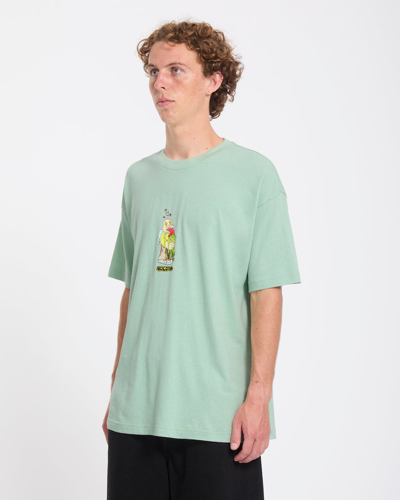 T-shirt Acid Frog - Ice Green
