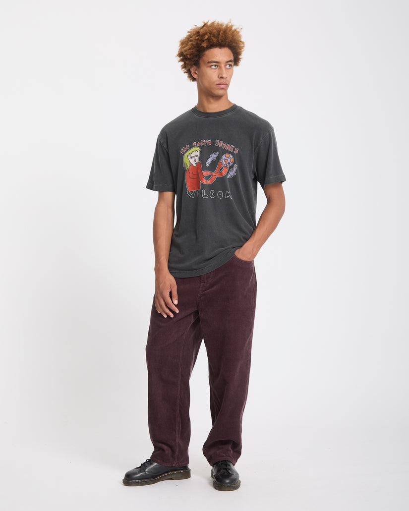 T-shirt Earth Speaks - Black