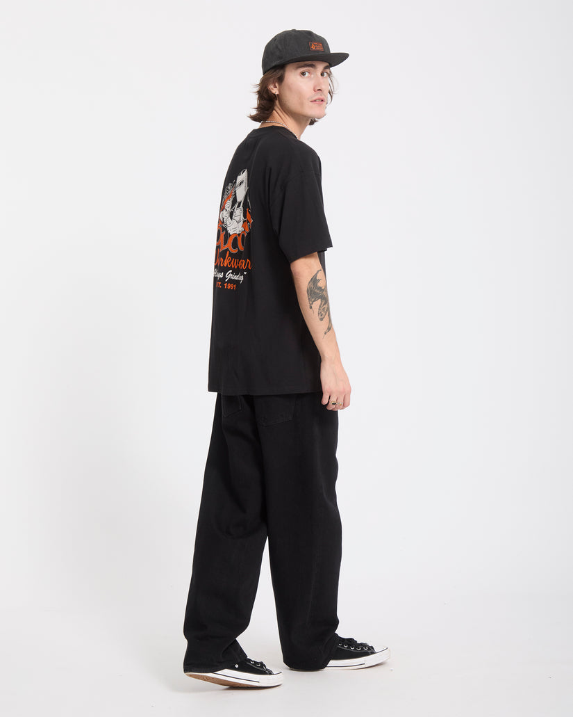 T-shirt Always Grinding - Black