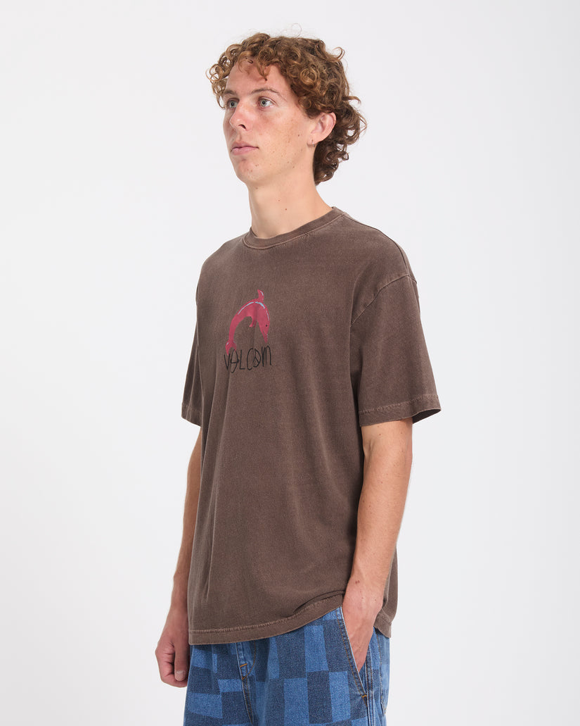 T-shirt Ozzy III - Raisin