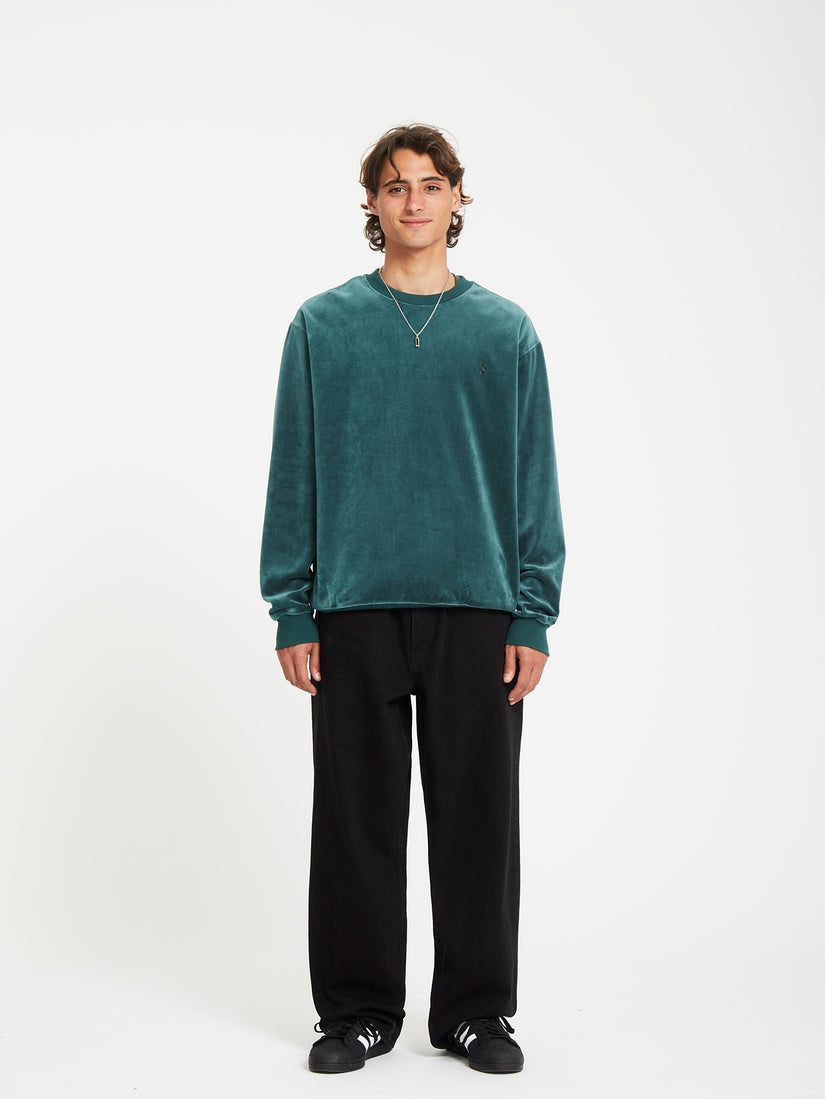 Sweat Single Stone Velvet - EVERGREEN
